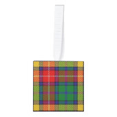 Vakantie: Clan Buchanan Tartan Ornament (Voorkant)