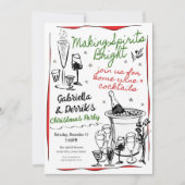 Vakantie Cocktail Party Kaart (Voorkant)