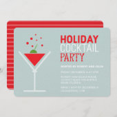 Vakantie Cocktail party uitnodigingen (Voorkant / Achterkant)