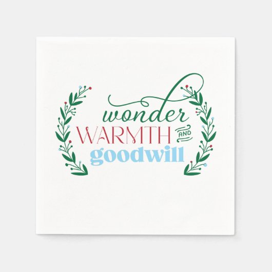 Vakantie cocktail servetten (Voorkant)