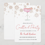 Vakantie cocktails feestelijke Drinken Schattige Kaart (Voorkant / Achterkant)