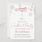 Vakantie cocktails feestelijke Drinken Schattige Kaart (Voorkant)