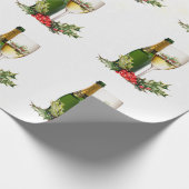 Vakantie Cocktails Modern Feestelijk Kerstfeest Cadeaupapier (Hoek)