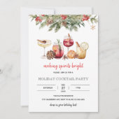 Vakantie Cocktails Party Kaart (Voorkant)