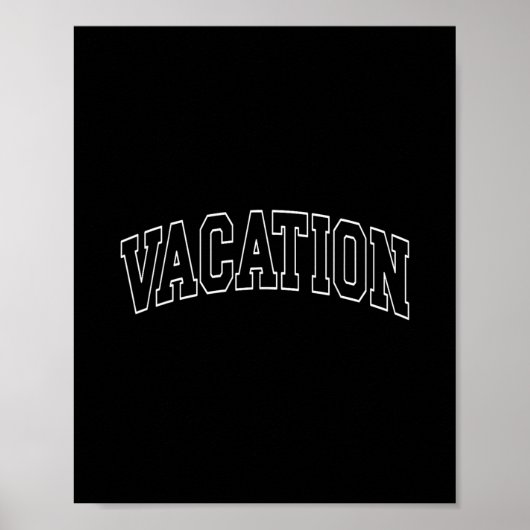Vakantie - Collegiale University College Campus Va Poster (Voorkant)