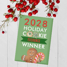 Vakantie Cookie Contest Winnaar Prijs Magnet
