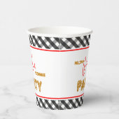 Vakantie Cookie Exchange Party Kerstmis Papieren Bekers (Rechts)