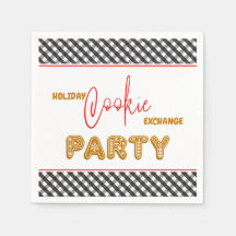 Vakantie Cookie Exchange Party Kerstmis