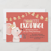 Vakantie cookie uitwisseling leuke muis kaart (Voorkant)