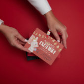 Vakantie cookie uitwisseling leuke muis kaart