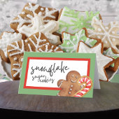 Vakantie Cookie Vouwen Voedsel, Drink of Plaats Ka Plaatskaartje