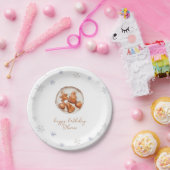 Vakantie Cookies Verjaardag Custom Papieren Bordje (Feest)