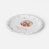 Vakantie Cookies Verjaardag Custom Papieren Bordje (Gekanteld)