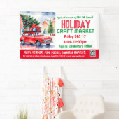 VAKANTIE Craft Market PTO PTA Kerk Banner (Insitu)