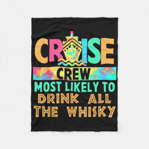 Vakantie Cruise Bemanning Het Meest Waarschijnlijk Fleece Deken