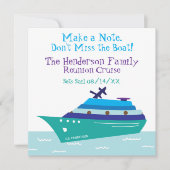 Vakantie cruiseschepen gezinshereniging sparen de  (Voorkant)