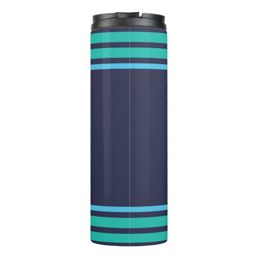 Vakantie cruiseschip aangepaste naam bus thermosbeker (Achterkant)