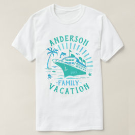 Vakantie cruiseschip | Personeel V2 T-shirt