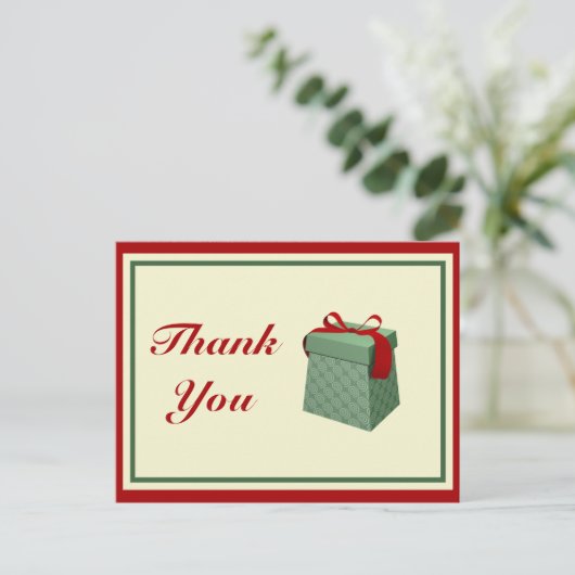 Vakantie Dank u Briefkaarten (Staand voorkant)