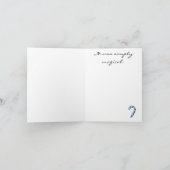 Vakantie Dank u Gelukkig Nieuwjaar Note Kaart (Binnen)