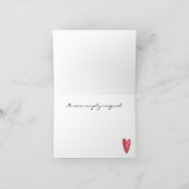 Vakantie Dank u Gelukkig Nieuwjaar Note Kaart (Binnen)