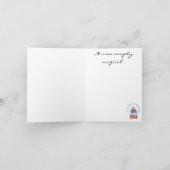 Vakantie Dank u Gelukkig Nieuwjaar Note Kaart (Binnen)