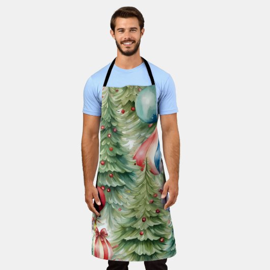 Vakantie Decor Schort (Gedragen)