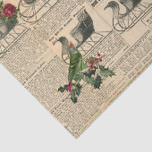  vakantie Decoupage Krantenblad Sled Tissuepapier (Detail)