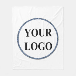 Vakantie Deken Gooi ADD LOGO Modern Script