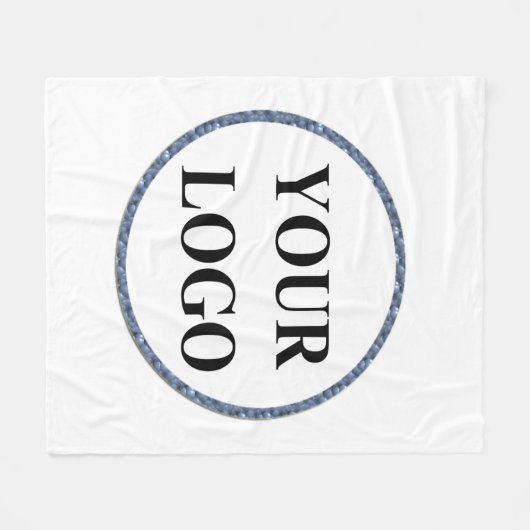 Vakantie Deken Gooi ADD LOGO Modern Script (Voorkant (Horizontaal))