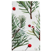 Vakantie dennen & rode bessen Woodland Design Klein Cadeauzakje (Achterkant)