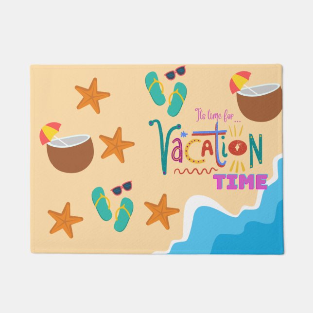 vakantie deurmat (Voorkant)