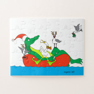 Vakantie Dier Cruise Groot stuk Puzzel Legpuzzel