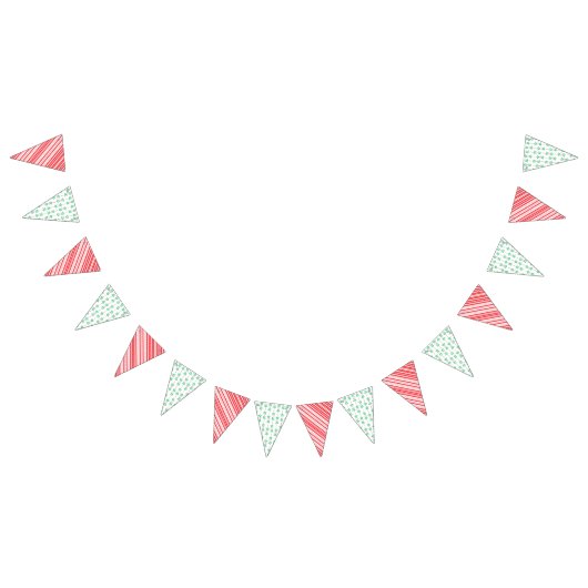 Vakantie Driehoek Bunting Banner (Alle)