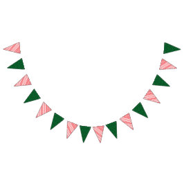 Vakantie Driehoek Bunting Banner
