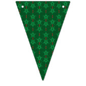 Vakantie Driehoek Bunting Banner (Tweede vlag)