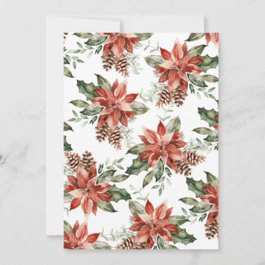 Vakantie Drink Kerst Feestuitnodigingen Kaart (Achterkant)