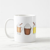 Vakantie Drinken Egg Nog Buttered Rum Hot Cacao Koffiemok (Links)