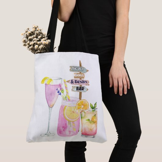 Vakantie, drinken en meer tote bag (Dichtbij)