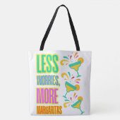 Vakantie, drinken en meer tote bag (Voorkant)