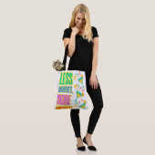 Vakantie, drinken en meer tote bag (Op model)
