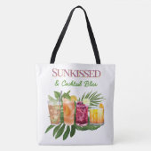 Vakantie, drinken en meer tote bag (Voorkant)
