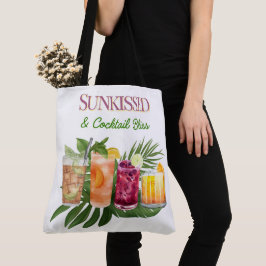 Vakantie, drinken en meer tote bag