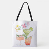 Vakantie, drinken en meer tote bag (Voorkant)