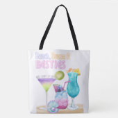Vakantie, drinken en meer tote bag (Voorkant)