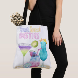 Vakantie, drinken en meer tote bag