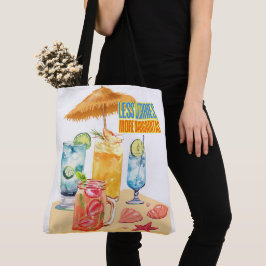 Vakantie, drinken en meer tote bag