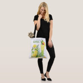 Vakantie, drinken en meer tote bag (Op model)