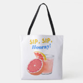 Vakantie, drinken en meer tote bag (Voorkant)