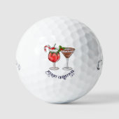 Vakantie Drinken-thema Perfect Christmas Callaway Golfballen (Voorkant)